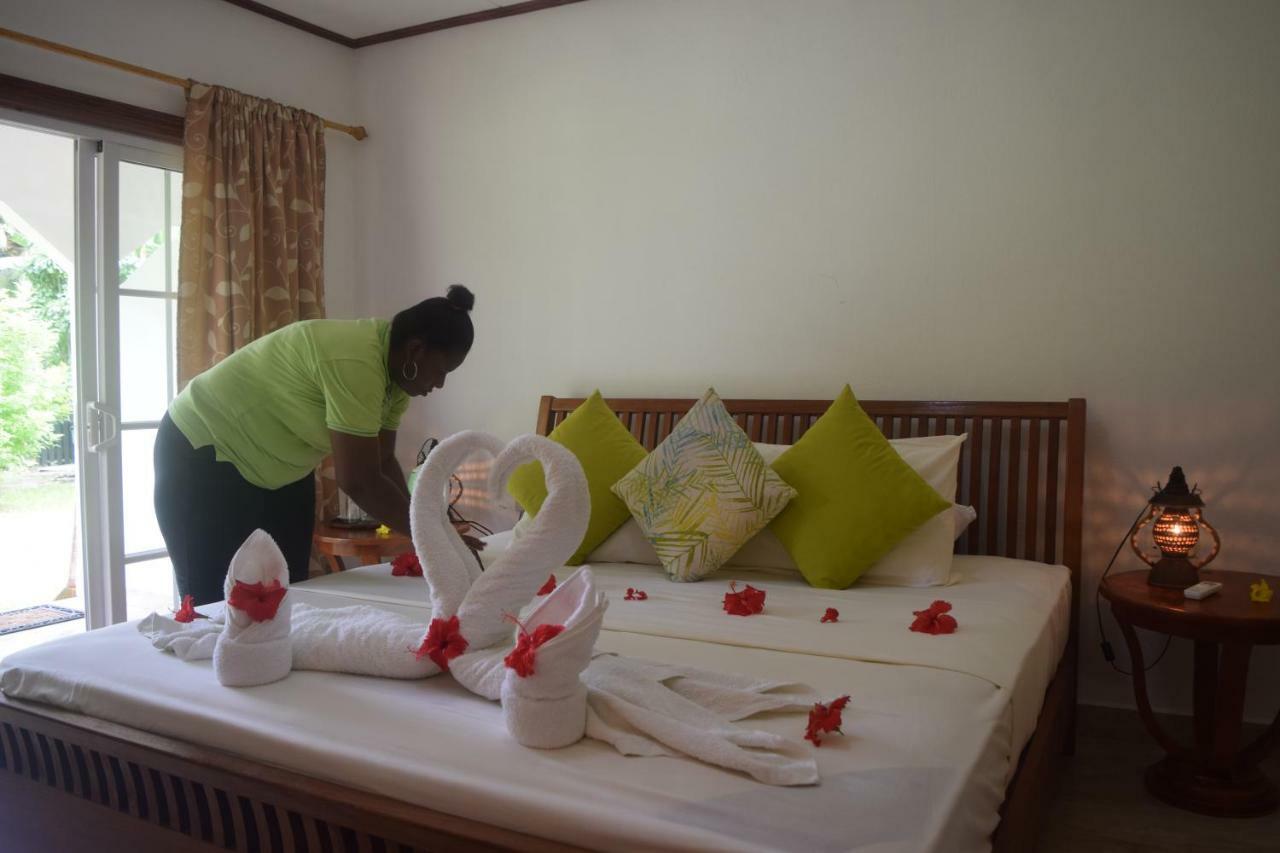 Chalet Bamboo Vert La Digue Luaran gambar